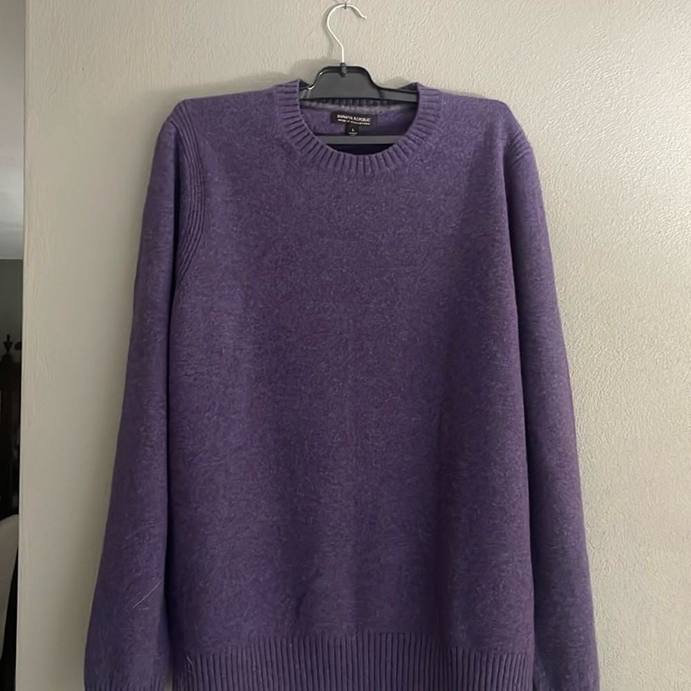 Banana Republic Sweater - Dark Purple
